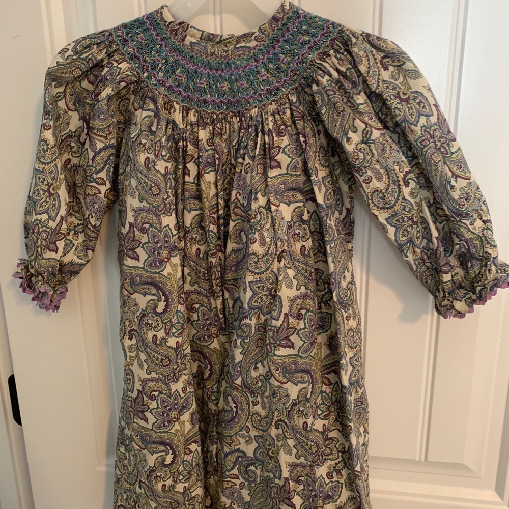Girl’s Smocked Dress
